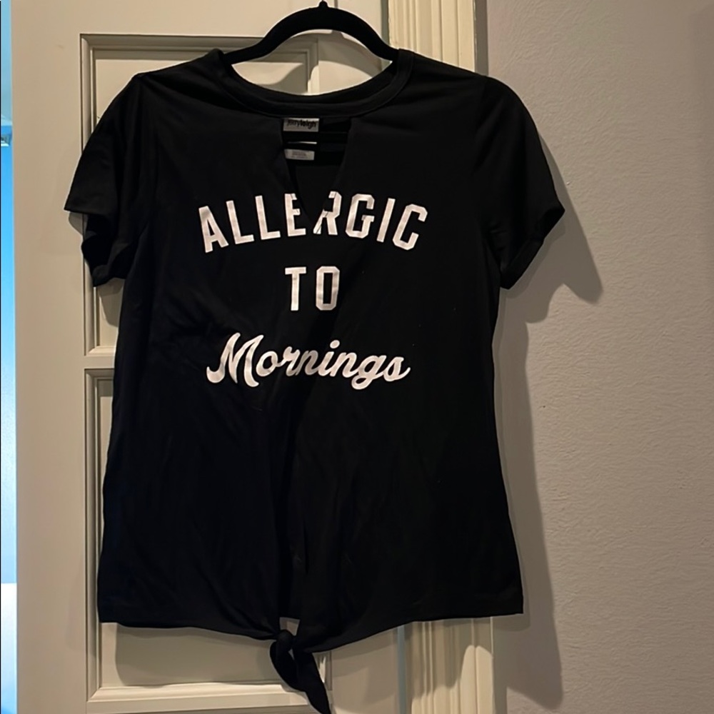 Black T shirt funny
